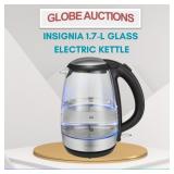 INSIGNIA 1.7-L GLASS ELECTRIC KETTLE