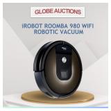 iROBOT ROOMBA 980 WIFI ROBOTIC VACUUM (MSP:$1149)