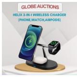 HELIX 3 IN 1 WIRELESS CHARGER(PHONE,WATCH,AIRPODS)