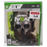 X-BOX CALL OF DUTY MODERN WARFARE-II VIDEO GAME