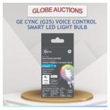 GE CYNC (G25) VOICE CONTROL SMART LED LIGHT BULB