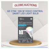 GE CYNC 100-W VOICE CONTROL SMART LED LIGHT BULB