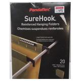 20-PIECES PENDAFLEX SUREHOOK HANGING FOLDERS