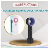 BLADELESS RECHARGEABLE TRAVEL FAN