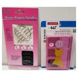 SET OF 2 (HOME REPAIR NEEDLES+18PCS BUTTON REPAIR)