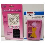 SET OF 2 (HOME REPAIR NEEDLES+18PCS BUTTON REPAIR)