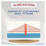 SAMSUNG 65" CUSTOMIZABLE BEZEL TV FRAME(MSP:$249)