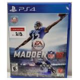 PS-4 EA SPORTS MADDEN-16 VIDEO GAME