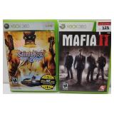 SET OF 2 (SAINTS ROW-2 + MAFIA-II) VIDEO GAME