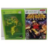 SET OF 2 (RESIDENT EVIL + DUKE NUKEM) VIDEO GAME