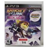 PS-3 RATCHET CLANK INTO THE NEXUS VIDEO GAME