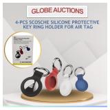 4-PCS SCOSCHE SILICONE PROTECTIVE KEY RING HOLDER