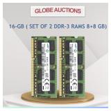 16-GB ( SET OF 2 DDR-3 RAMS 8+8 GB)