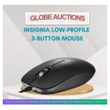 INSIGNIA LOW-PROFILE 3-BUTTON MOUSE