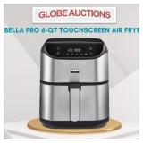 LOOKS NEW BELLA PRO 6-QT TOUCH AIR FRYER(MSP:$220)