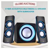 BRAND NEW MULTIMEDIA WIRELESS SPEAKER+SUBWOOFER