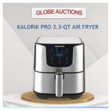 LOOKS NEW KALORIK PRO 3.3-QT AIR FRYER (MSP:$199)