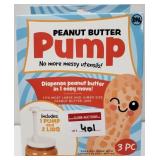 3-PIECES PEANUT BUTTER PUMP