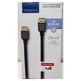 INSIGNIA 10-FT DISPLAYPORT CABLE