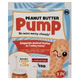 3-PIECES PEANUT BUTTER PUMP