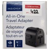 INSIGNIA  12-W ALL-IN-ONE TRAVEL ADAPTER