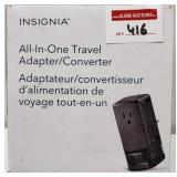 INSIGNIA ALL -IN-1 TRAVEL ADAPTER / CONVERTER