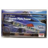 IND-GLOW LICENSE PLATE FRAME