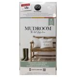 4-PIECES MUDROOM PEEL AND STICK WALL DECALS