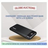 ENERGIZER 10000mAh MAX POWER BANK W/ LCD SCREEN