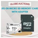 512-GB MEMORY SD CARD WITH ADAPTER