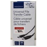 INSIGNIA 6-FT UNIVERSAL FILE TRANSFER CABLE