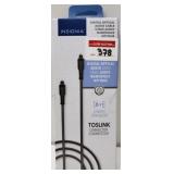 INSIGNIA 6-FT DIGITAL OPTICAL AUDIO CABLE
