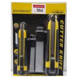 4-PIECE CUTTER KNIFE SET
