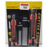 4-PIECE CUTTER KNIFE SET