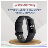 FITBIT CHARGE-3 ADVANCED FITNESS TRACKER + STRAPS