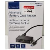 INSIGNIA ADVANCED MEMORY CARD READER