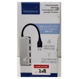 INSIGNIA 4-PORT PORTABLE USB HUB