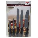 5-PIECES KNIFE SET