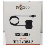 STRAPSCO FITBIT VERSA-2 USB CABLE