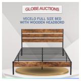 LOOK NEW WOODEN STYLE FULL SIZE BED INBOX(MSP:$199