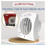 BRAND NEW UTILITECH 1500-W FAN-FORCED HEATER