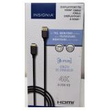 INSIGNIA 6-FT DISPLAYPORT TO HDMI CABLE