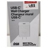 20-W USB-C WALL CAHRGER