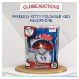 WIRELESS KITTY FOLDABLE KIDS HEADPHONE