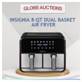INSIGNIA 8-QT DUAL BASKET AIR FRYER