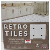 20-PCS RETRO SELF-ADHESIVE FLOOR TILES (12' X 12')
