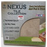 20-PCS NEXUS SELF-ADHESIVE FLOOR TILES (12' x 12')