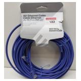 50-FT CAT-6 ETHERNET CABLE W/ CONNECTORS