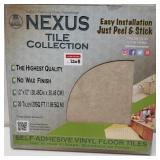 20-PCS NEXUS SELF-ADHESIVE FLOOR TILES (12' x 12')