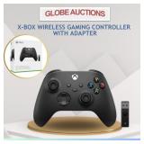 X-BOX WIRELESS GAMING CONTROLLER WITH ADAPTER